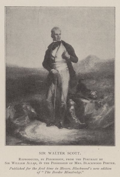 Sir Walter Scott by William Allan